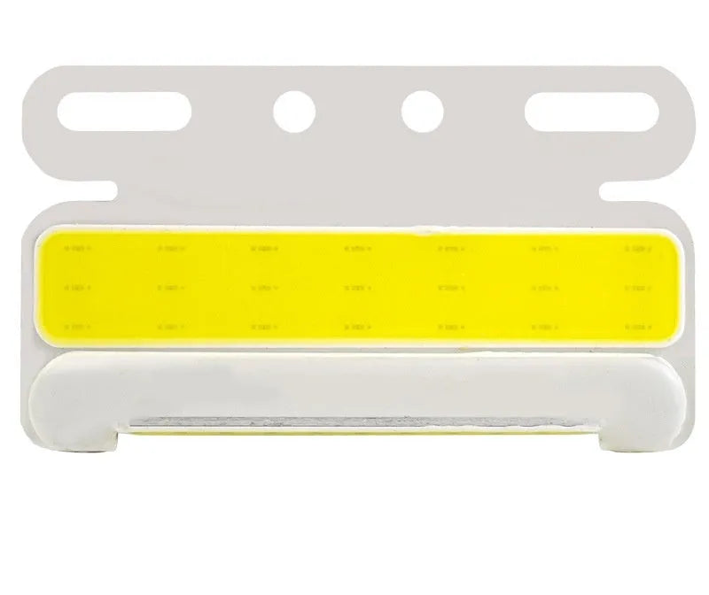 12V and 24V aluminium alloy COB LED truck side light in red, yellow, green, blue, and white colour options