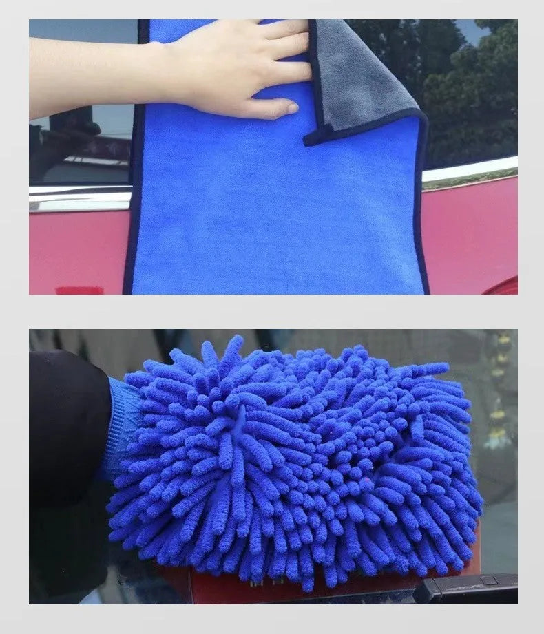 26-piece automotive cleaning brush kit with polypropylene construction