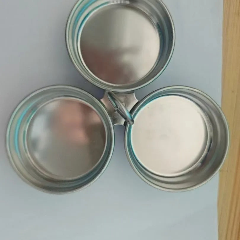 Mini heart-shaped stainless steel egg steamer for boiling individual eggs