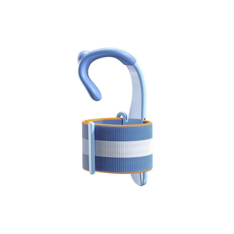 Blue and pink anti-hook holder pen control corrector wrist brace made of ABS nylon for writing posture correction