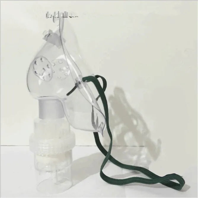 Soft silicone rubber mask aid for medical face masks showing adjustable ear loop design