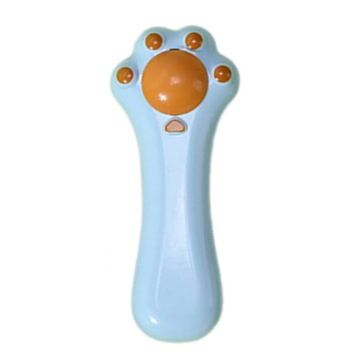 Cartoon design cat massage comb and dental toy with rounded teeth and catnip compartment