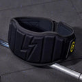 Abdominal exercising band with lumbar support protection belt for weightlifting training