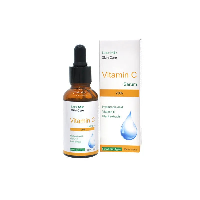 30ml bottle of Vitamin C undiluted serum essence for brightening and hydrating facial skincare.