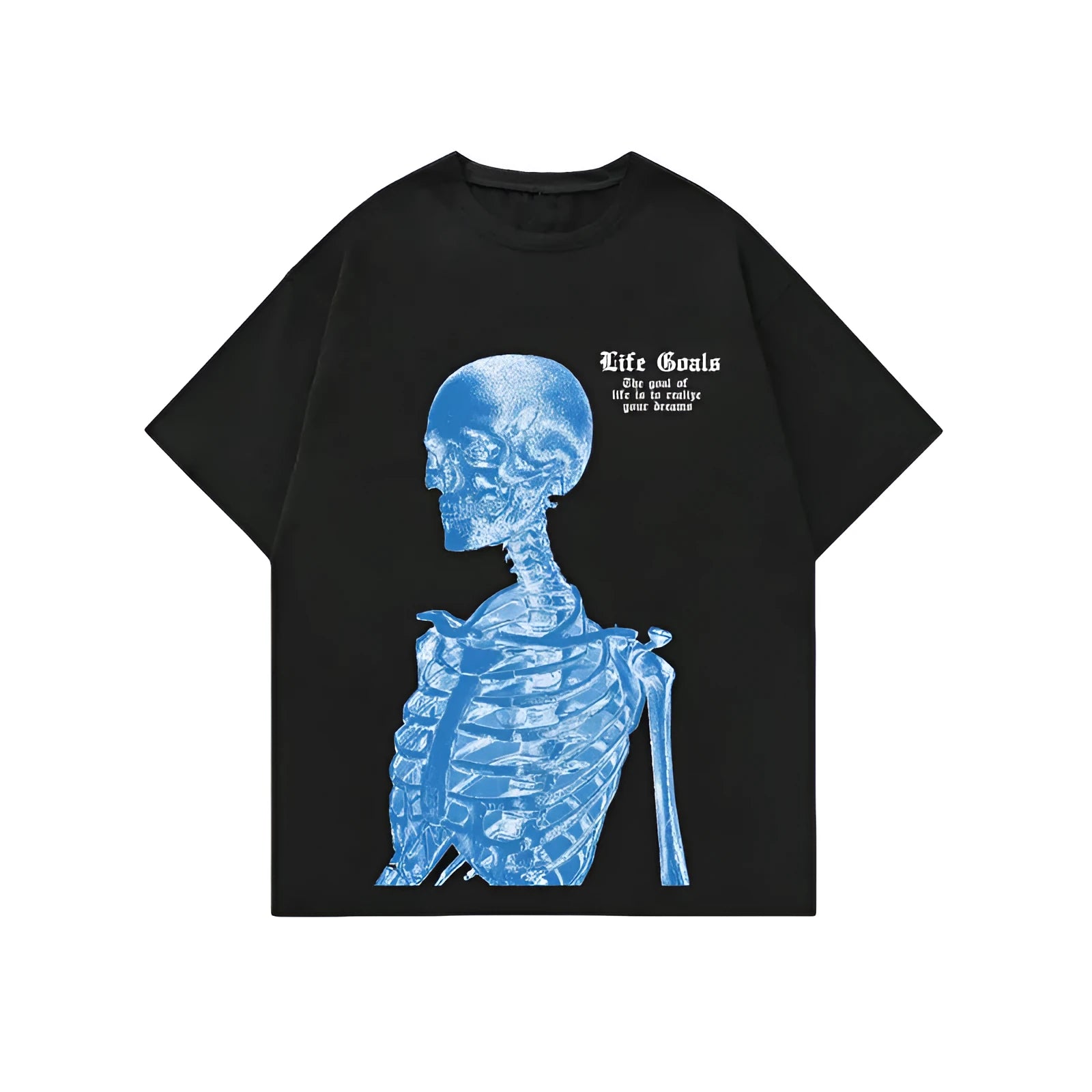 Men's short-sleeved printed t-shirt with digital pattern on polyester fabric