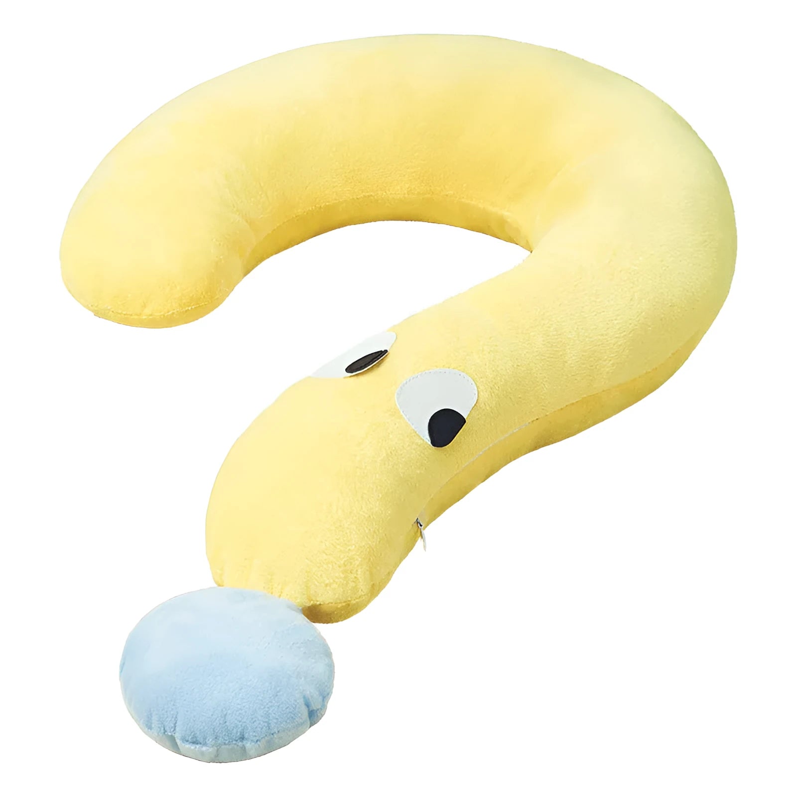 Blue and yellow pet pillow measuring 62x39 cm for cat and dog sleeping