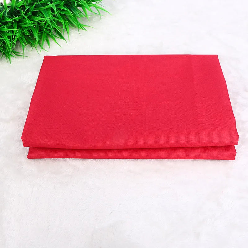 Square red car pet pad for dogs and cats on a car seat, showing its 135x135cm size.