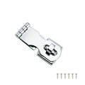 304 stainless steel lock latch hasp bolt with mirror polish silver finish