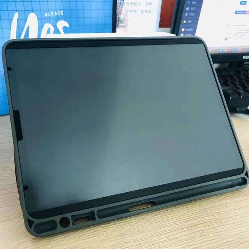 Magnetic detachable 11-inch PET painting film for iPad tablets with alcohol wipes and scraper tool