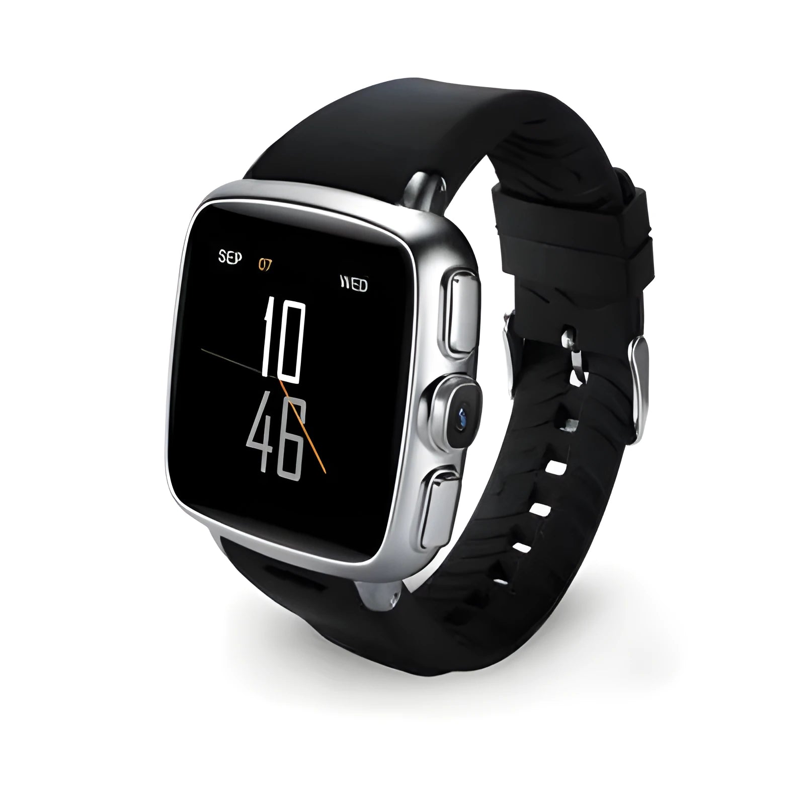 Black or white Z01 smart watch with 1.54-inch touchscreen on a wrist.