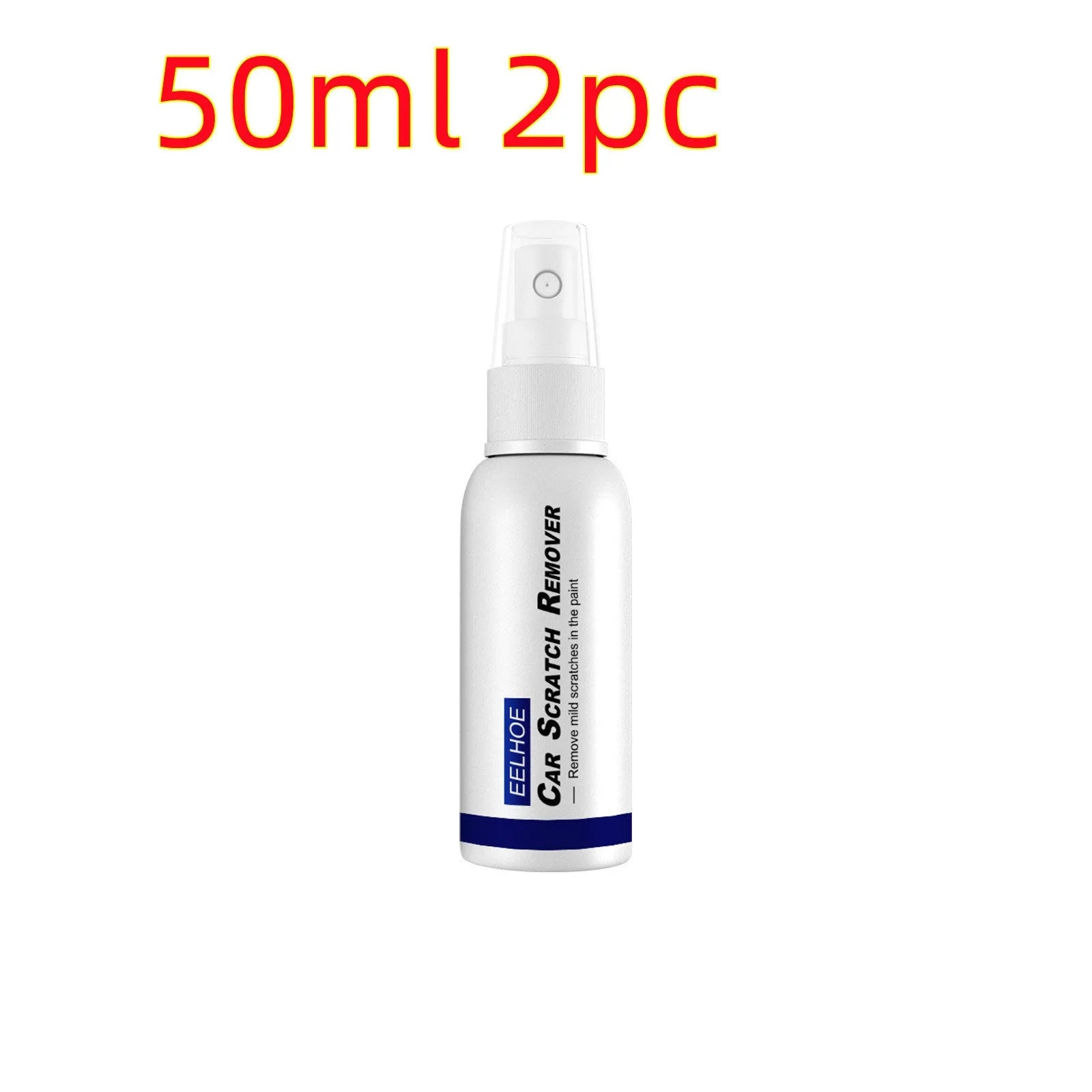 Car scratch repair spray bottle for paint surface scratch removal and sealing glaze coating.