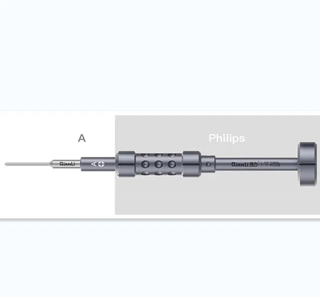 iPhone T2 cross triangle star screwdriver with grenade-shaped aluminium alloy handle for precision electronic repairs
