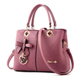 Retro PU leather handbag with zipper closure and single shoulder strap