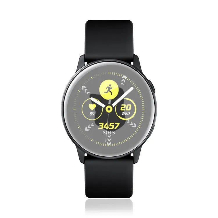 Samsung Galaxy Watch Active tempered glass screen protector with anti-fingerprint surface