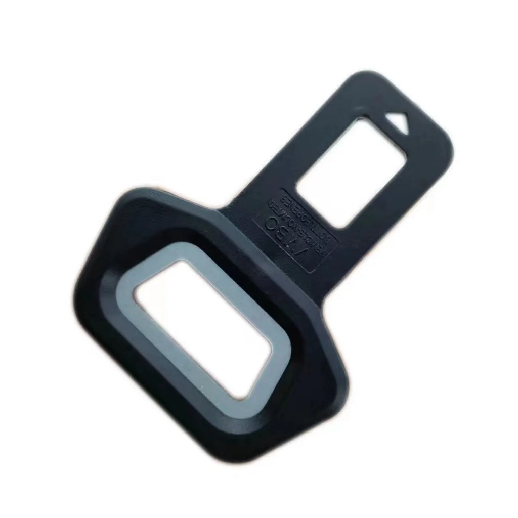 Aluminium alloy bottle opener keychain with 2.1cm lock tongue buckle in frosted carbon fibre colour
