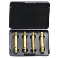 4341 high-speed steel screw extractor set of 5 tools for removing stripped and rusted screws
