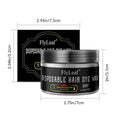 Grey disposable hair dye wax 120g unit for temporary hair colour and wholesale shipping