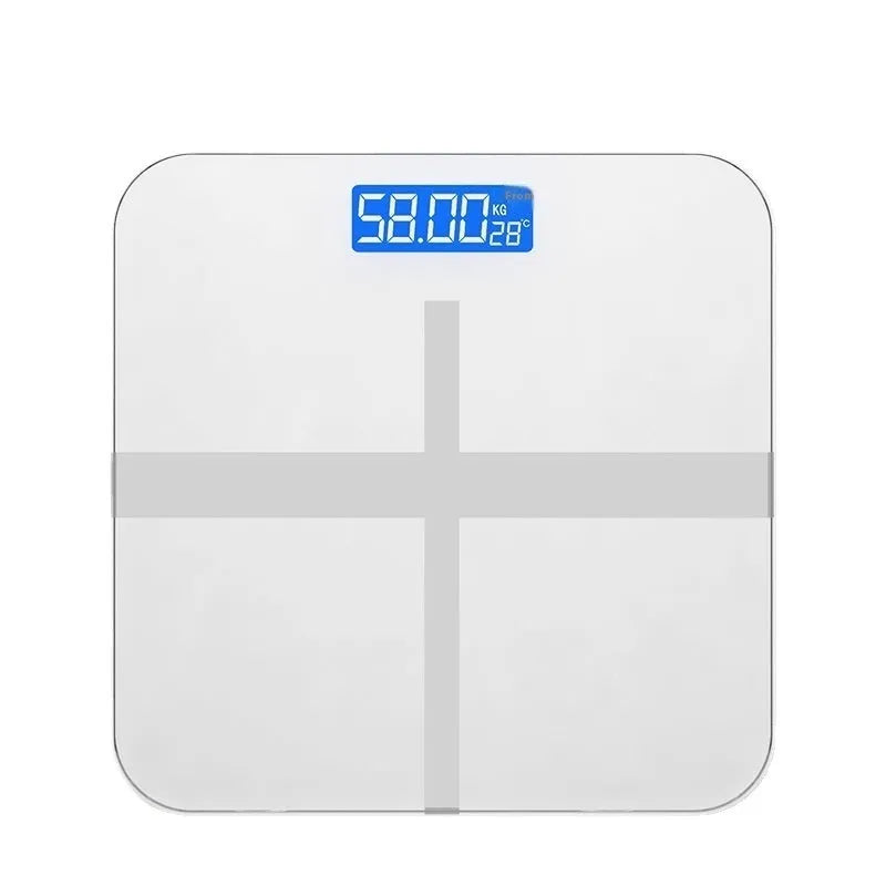 Digital bathroom scale in multiple colours with 26cm platform