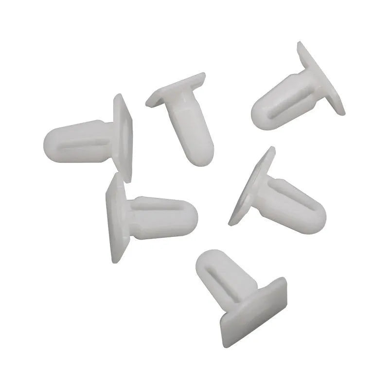 60 plastic automobile glue nails and buckles fasteners in D318 colour for vehicle interior trim repair