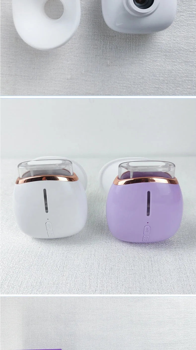 White household eye humidifier device with fog mist function and lithium battery power