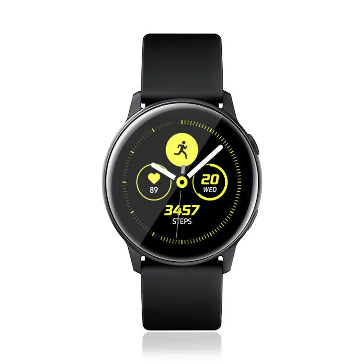 Samsung Galaxy Watch Active tempered glass screen protector with anti-fingerprint surface