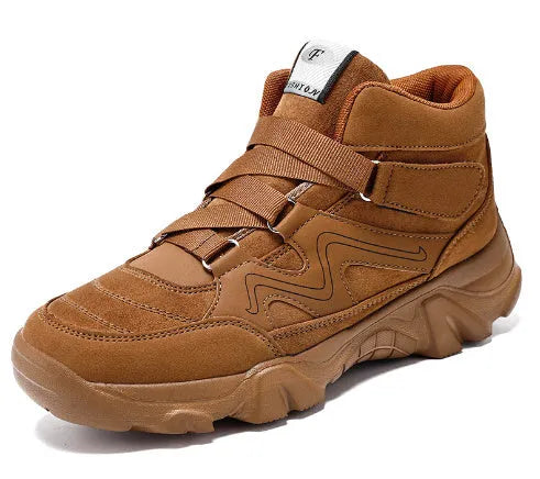 Men's casual shoes in black, blue, brown, dark grey, and black-white colour options showing size range 39-49