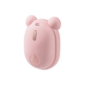 Pink and yellow rechargeable pet spray massage comb with removable silicone comb for cats and dogs