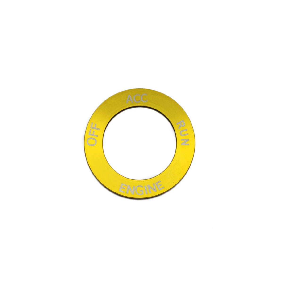 Aluminium alloy decorative ring for Dodge Challenger and Grand Cherokee air conditioning knob in assorted colours.