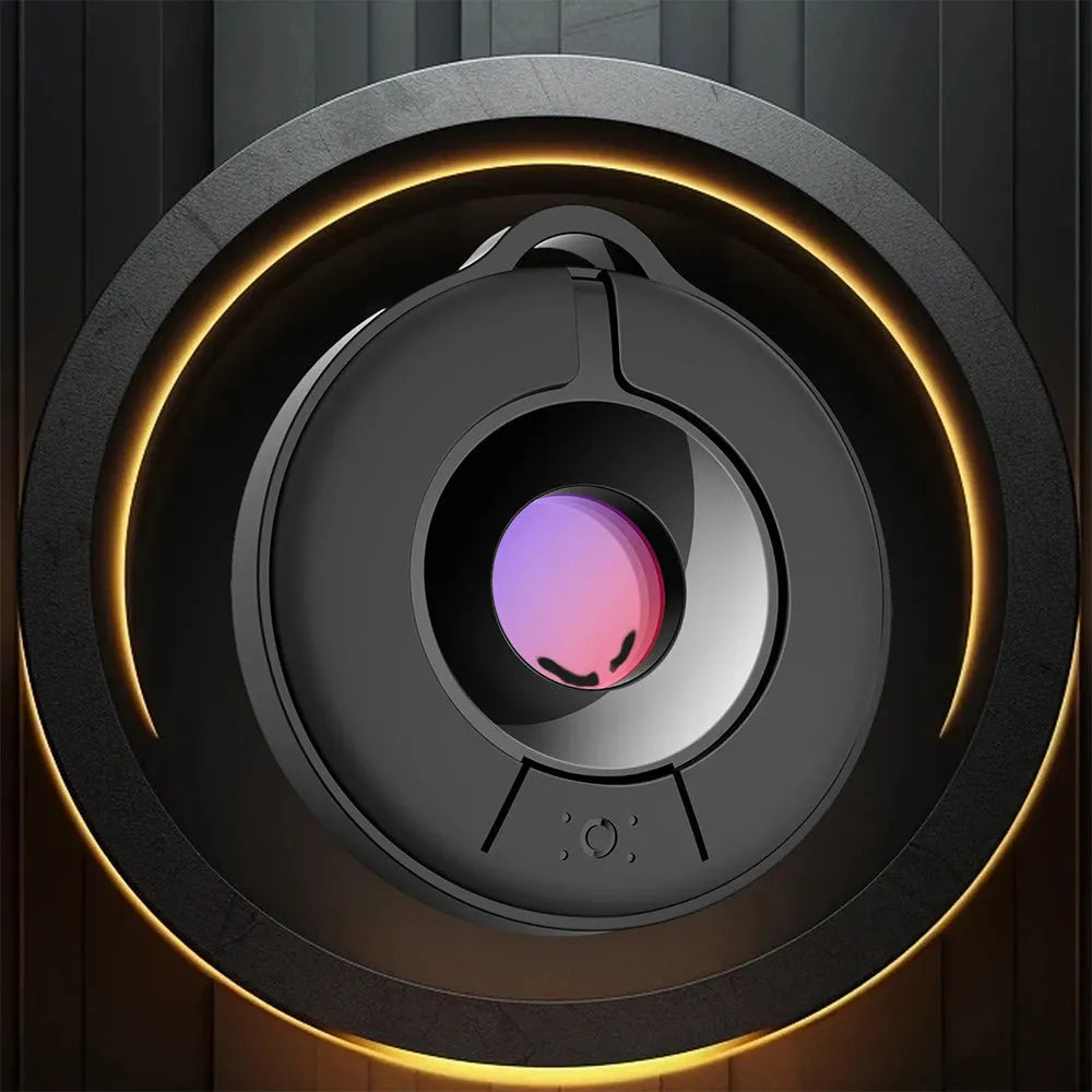 Compact infrared camera detector for finding hidden cameras with a 5-metre range.