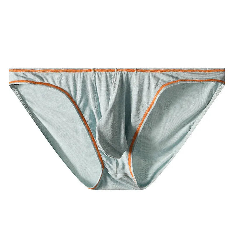 Men's modal underwear with butt-lift design in dark gray colour