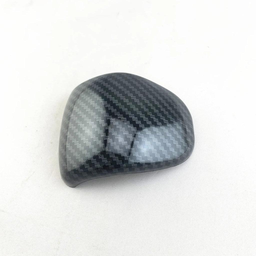 Smart RunK3 car interior gear stick cover in carbon fibre print
