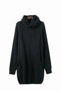 Lapel collar slim fit sweater in light apricot with patch pockets