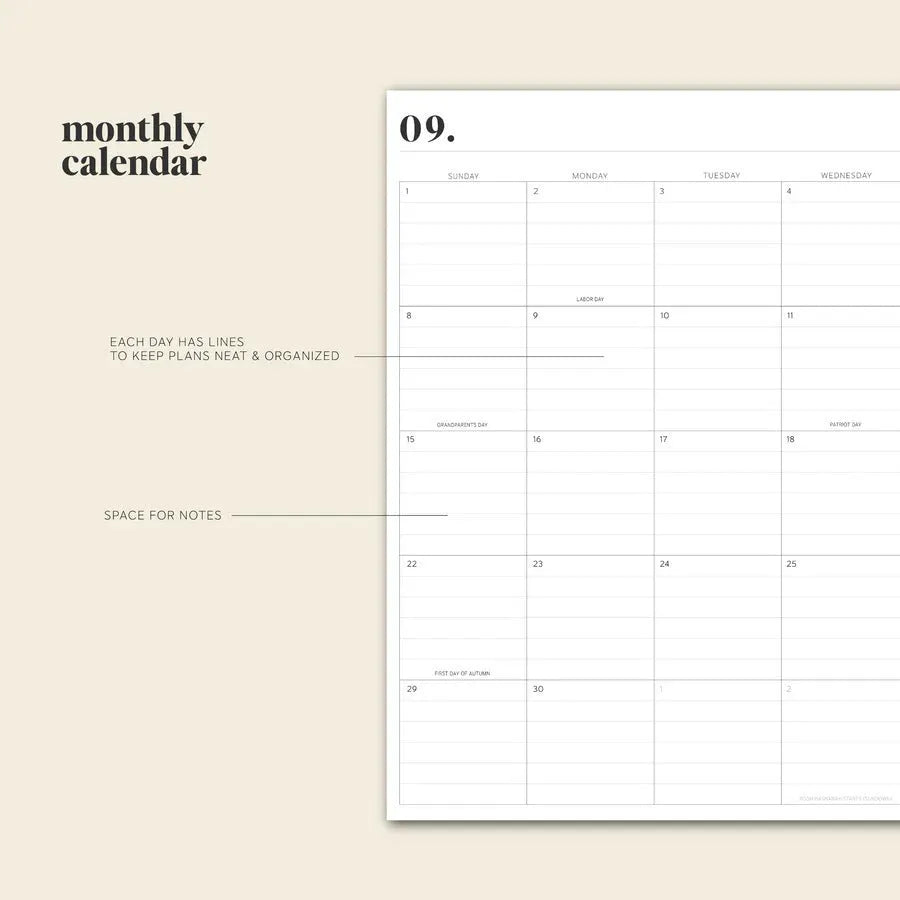 Cherry red spiral-bound coil notebook with A5 paper pages for daily planning