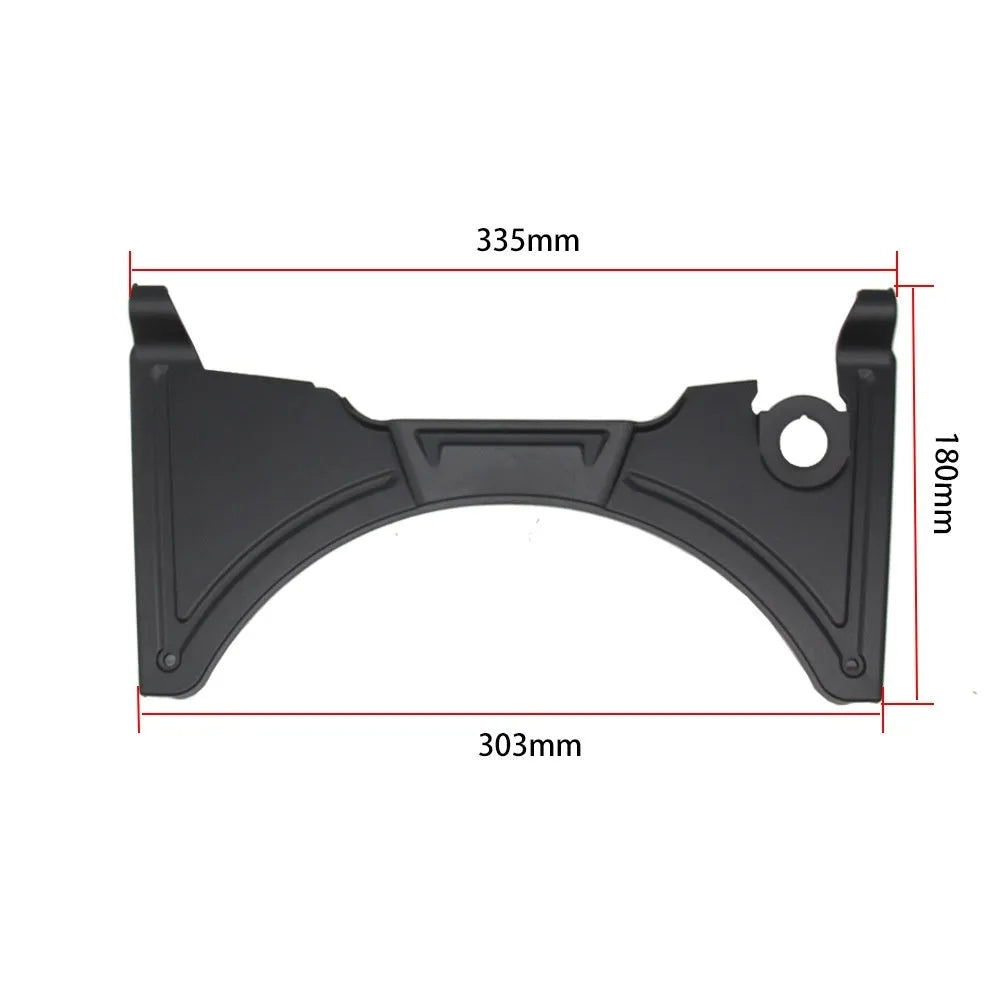 Black motorcycle cockpit fairing bodywork for BMW R1250GS and R1200GS LC models