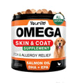 Bottle of 120 fish oil chewing gum capsules for omega-3 supplementation