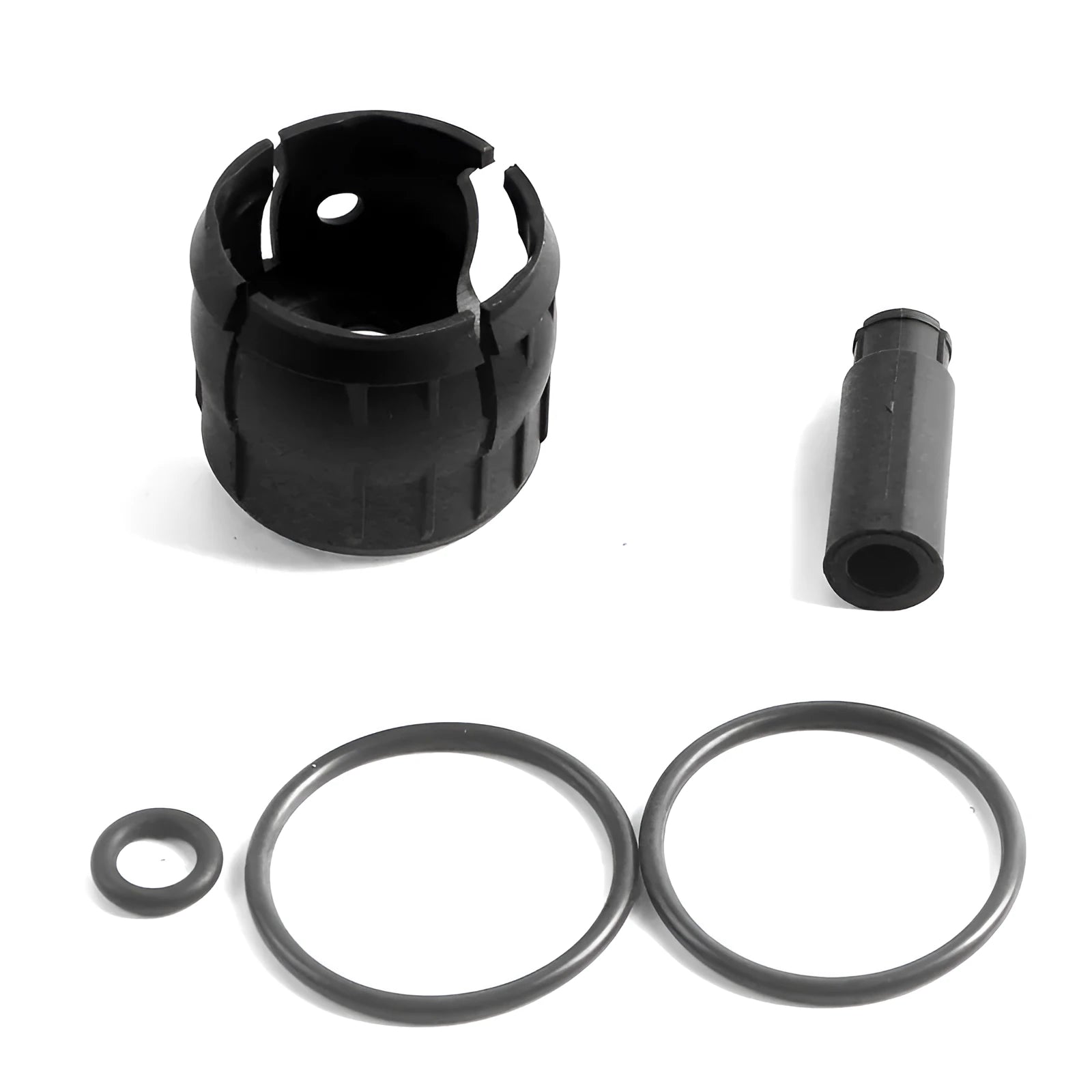 Black plastic gear lever accessory set for Vauxhall Opel Saifeili, dimensions 3cm by 2cm by 1cm.
