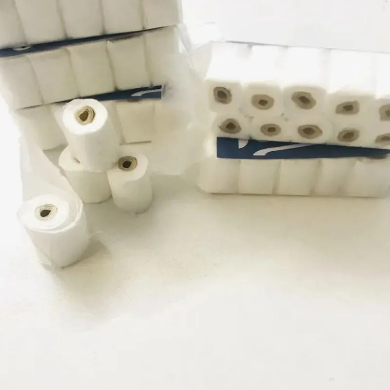 Miniature simulated tissue roll paper model measuring 30x15x80mm for children's educational play