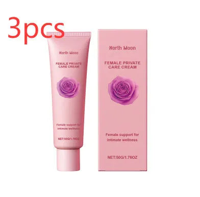 50g tube of Gentle Care moisturising cream with rose and peppermint extracts for daily skin hydration