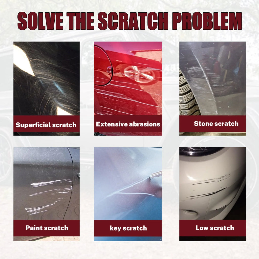 60ml car scratch repair wax tube with applicator for paint surface scratch removal and polishing