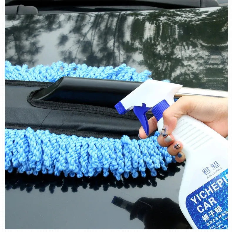 500ml car paint maintenance duster wax powder sprayer with glazing and oxidation resistance functions