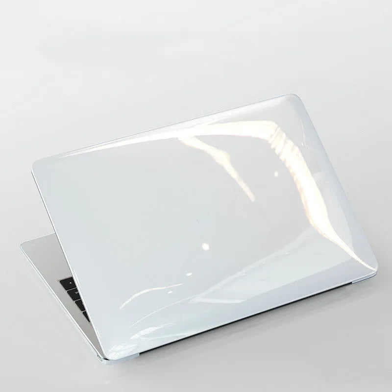 MacBook Pro protective case in transparent and black options for 14.2-inch and 16.2-inch models