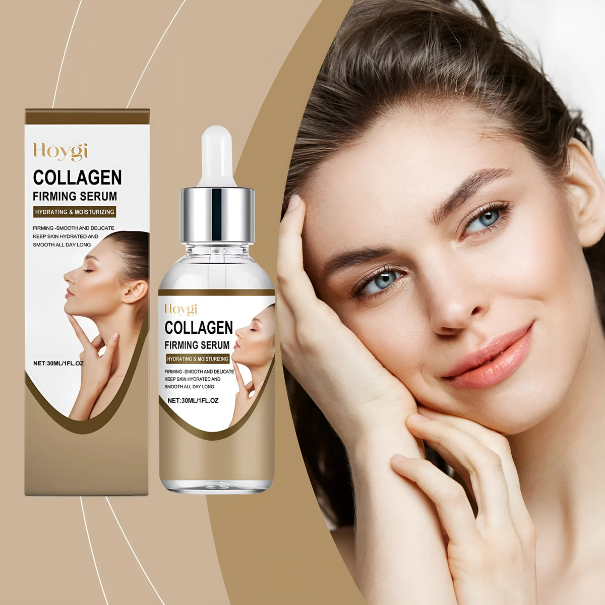 30ml collagen firming care solution in 2.8x2.8x10.3cm container