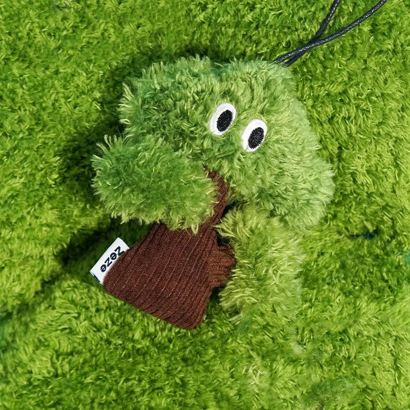 Pine tree shaped cat chew toy with feather attachment and catnip pouch in three size options