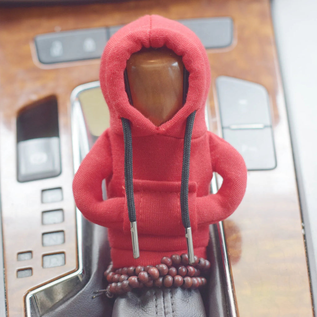 Dutch velvet car gear knob cover sleeve in multiple colours including black, red and blue
