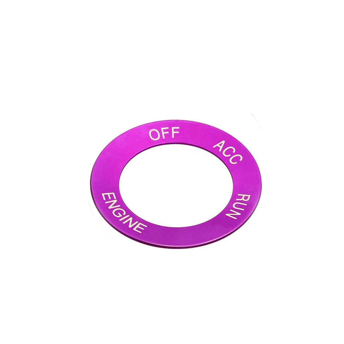 Aluminium alloy decorative ring for Dodge Challenger and Grand Cherokee air conditioning knob in assorted colours.