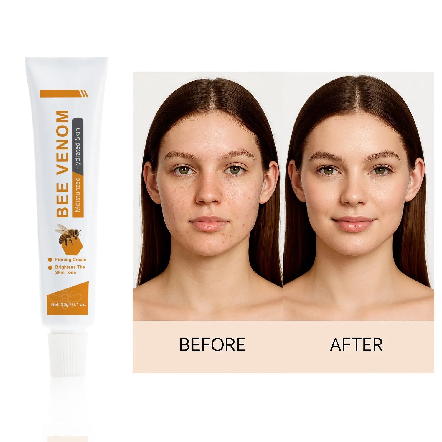 BEE Facial Neck Cream 20g tube skincare product for face and neck moisturisation