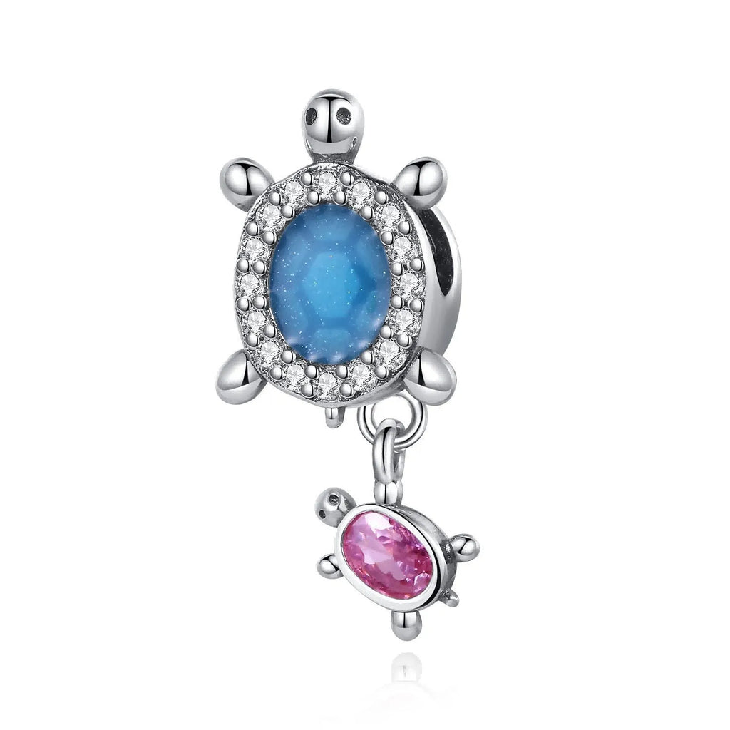 Silver plated copper bead pendant in white copper colour for DIY bracelet jewellery making