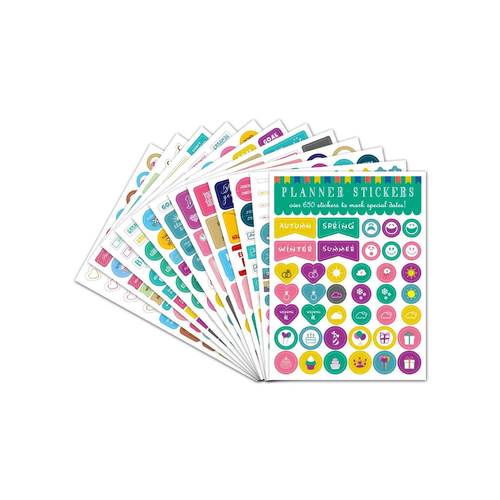 Irregular shape plan decoration note stickers in copper plate with 0.13mm thickness and white thick bottom paper