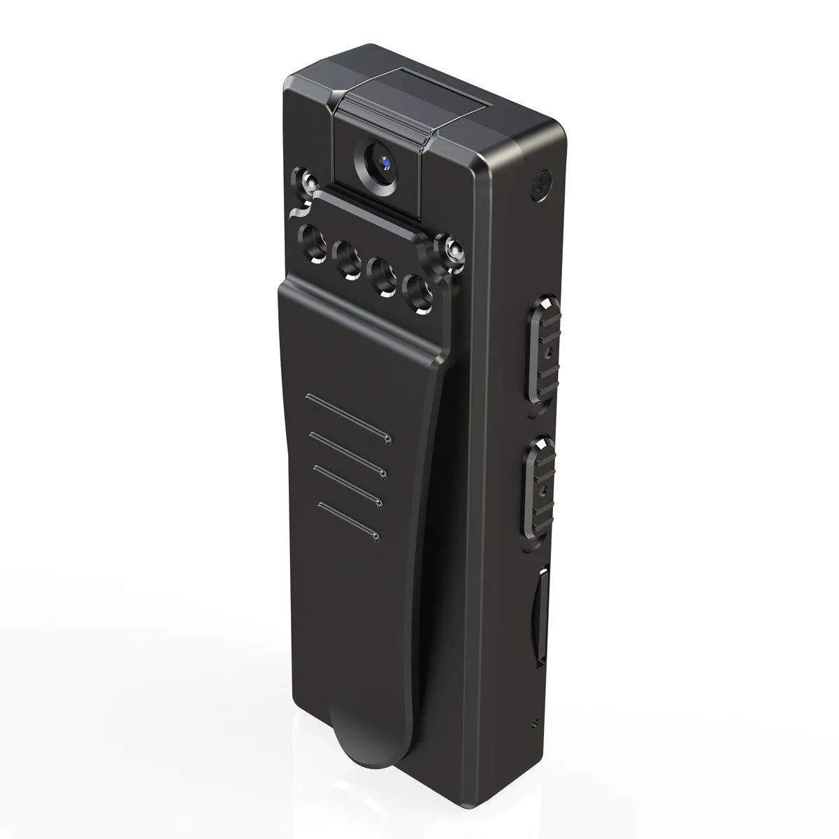 Black 1080p HD DV home camera with rotation feature for vehicle and security recording