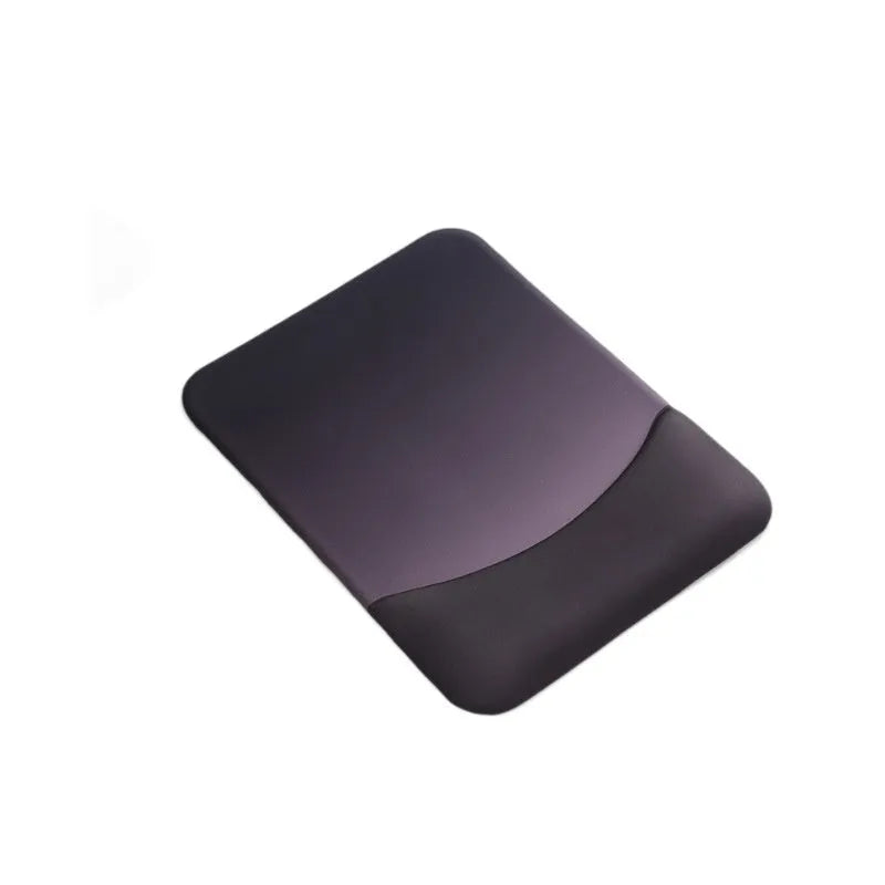 Square silica gel wrister mouse pad 250x180mm with cloth surface and wrist strap